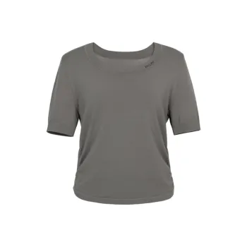 XG Crop Tops Women's Gray Green