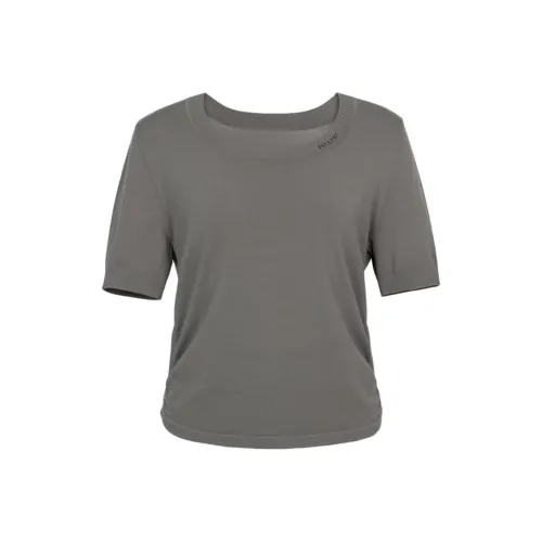 XG Crop Tops Women's Gray Green