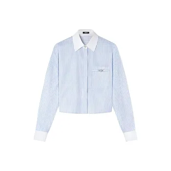 VERSACE Shirt Women's Light Blue