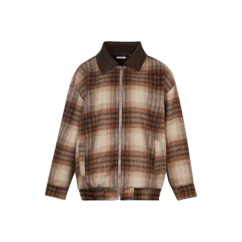 ZUOBEIKA Jackets Unisex Brown