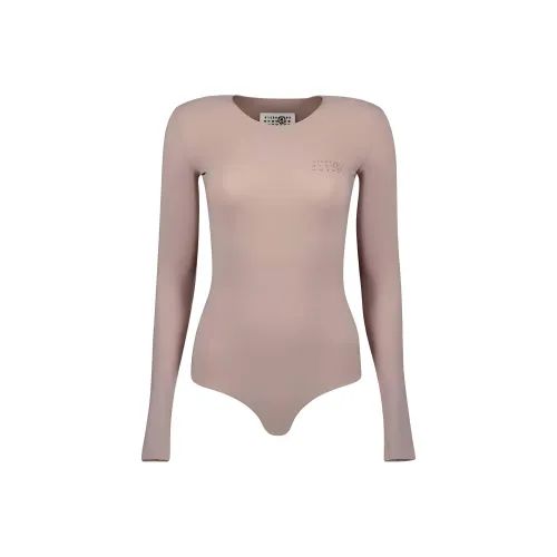 MM6 Maison Margiela Crewneck Long Sleeved Jumpsuit