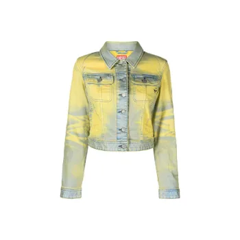 DIESEL De-Slimmy-S Cropped Denim Jacket