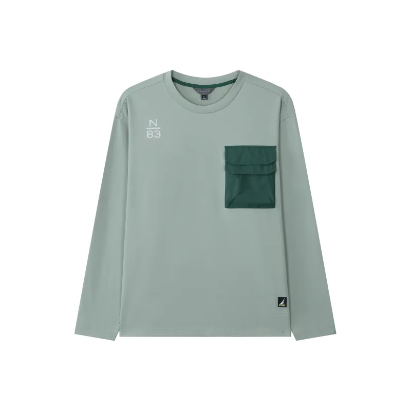 NAUTICA T Shirt Women's Gray Pink Green-0