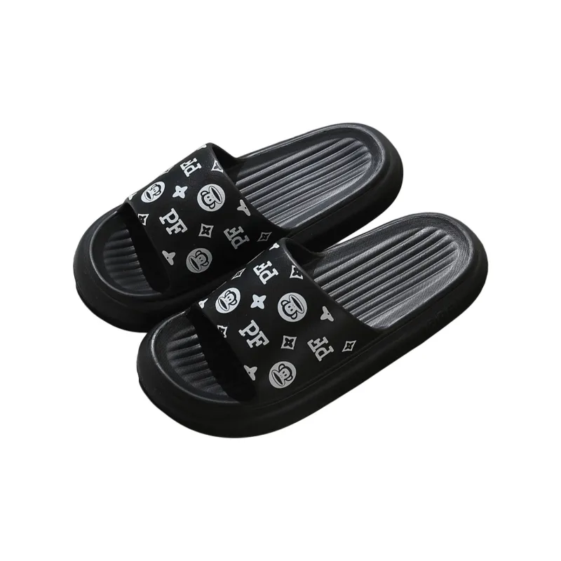 PAUL FRANK Slippers Cream Apricot/Dusty Pink/Black/White/Green/Dark Blue/Dark Gray-33