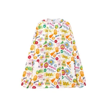 B.Duck Jackets Women's Beige Base All Over Print