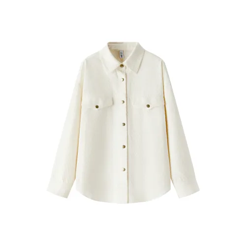 SEM/R Shirts Women's Raw White 10101