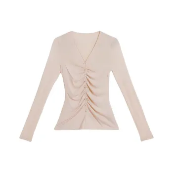 Yiner Knitwear Women's Creamy Apricot