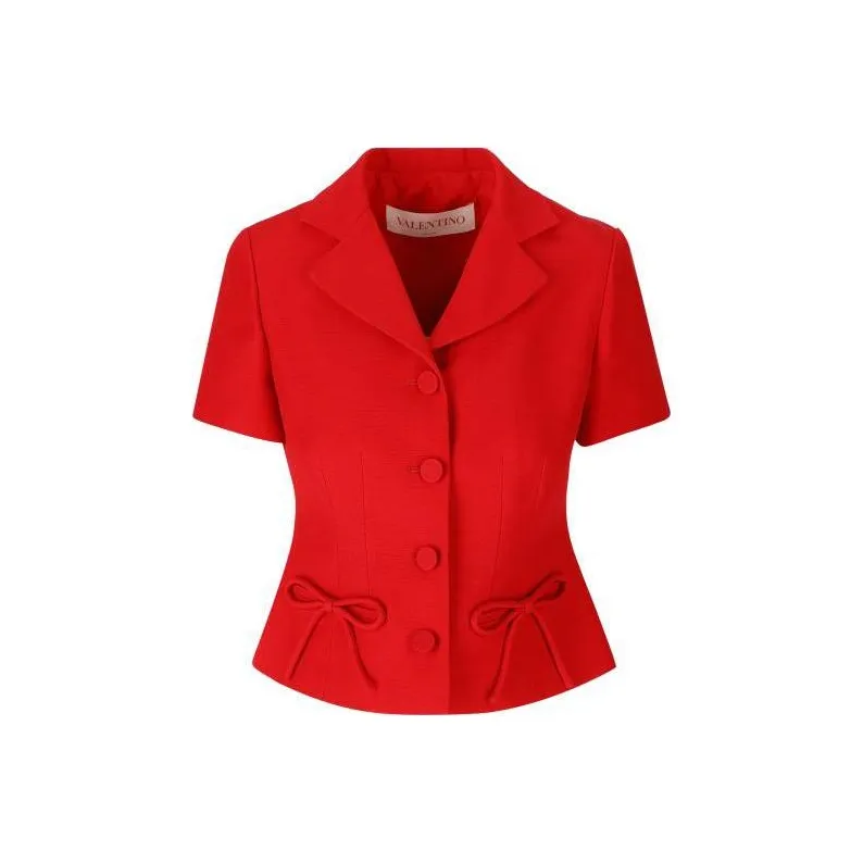 Valentino Jackets Women's Red-0