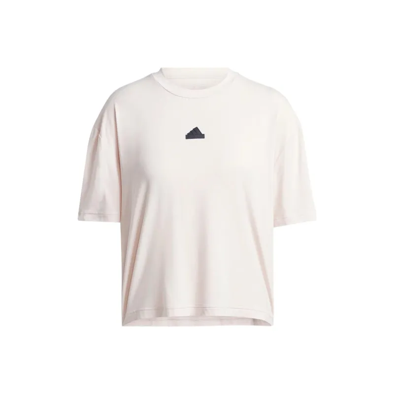 Adidas CITY ESCAPE FW24 T Shirt Women's Ecru-0