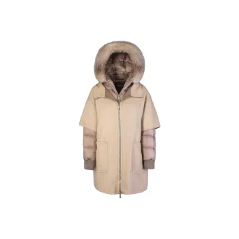 Moorer Jackets Coats Women's Almond