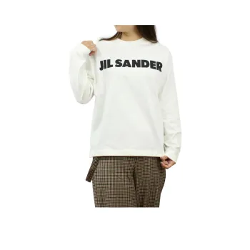 JIL SANDER Logo Printed Crewneck Sweatshirt