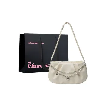 Champion Cub PU Crossbody Bag, Shoulder Bag Women's Ecru/Light Khaki/Black