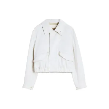 Lemaire Short Blouson 'Creamy White'