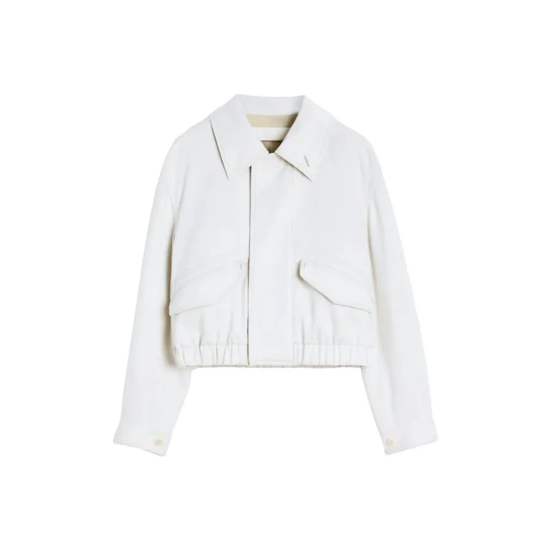 Lemaire Short Blouson 'Creamy White'-0
