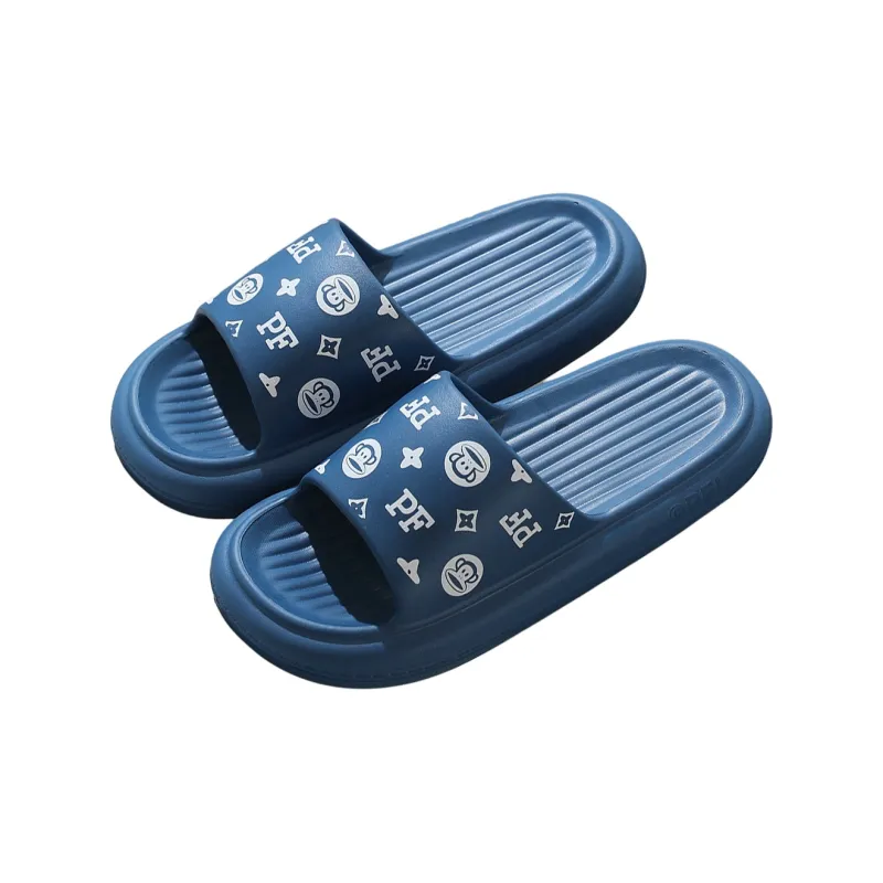 PAUL FRANK Slippers Cream Apricot/Dusty Pink/Black/White/Green/Dark Blue/Dark Gray-25