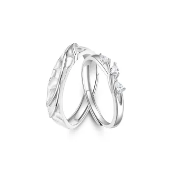 OWNCOOL 999 Fine Silver Rings Unisex