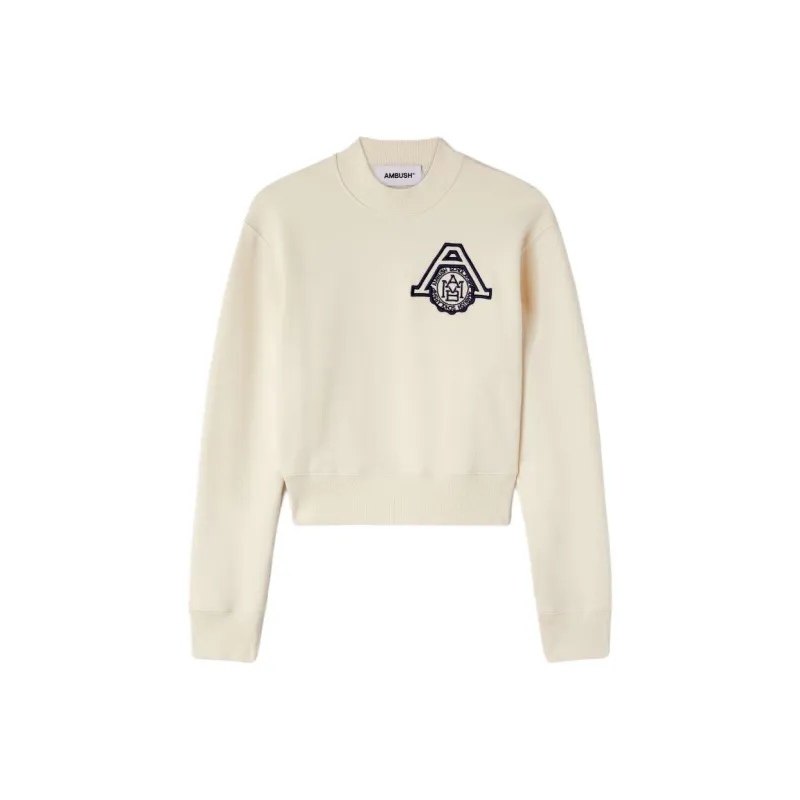 AMBUSH Scholarship Cropped Sweatshirt-0