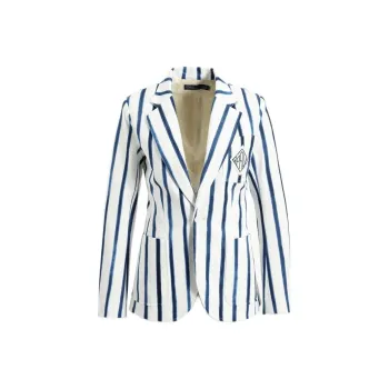 Polo Ralph Lauren FW24 Jackets & Coats Women's Blue White