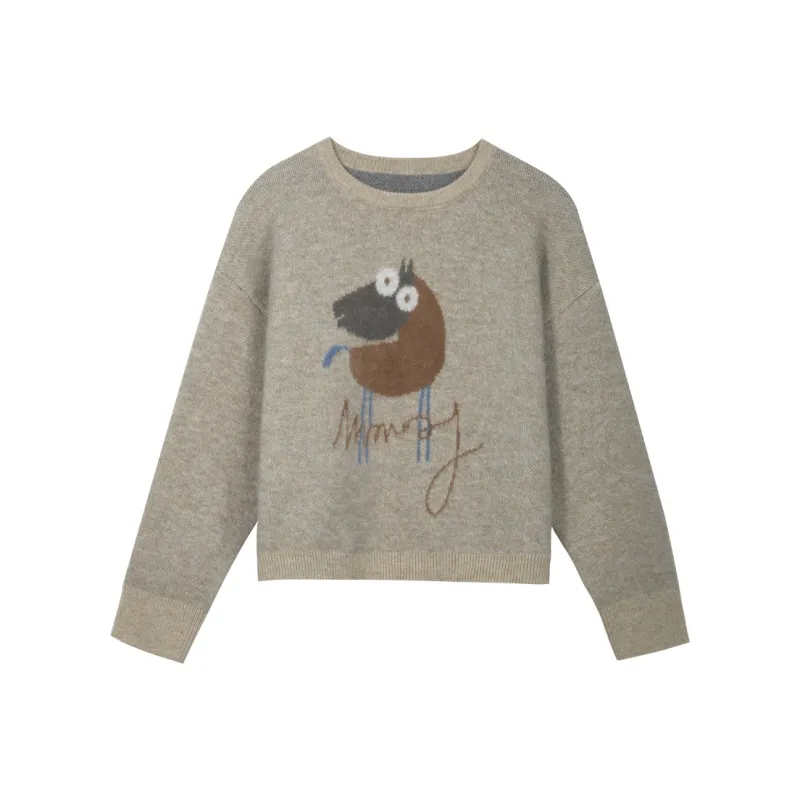 MISHOW Knitwear Women's Mixed Coffee-0