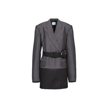 PRADA Jackets Women's Coal Gray