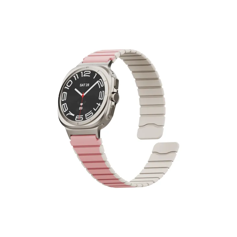 ZHENGGUANG Two Tone Collection Watch Band Samsung Compatibility Silicone Material-5