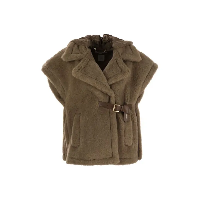 MaxMara Belted Short Sleeved Jacket-0