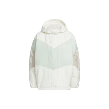 Adidas Originals Clover Series Outfit Down Jacket Women's Jade White