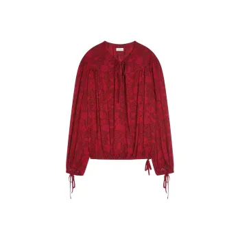 DRIES VAN NOTEN Floral print Blouse