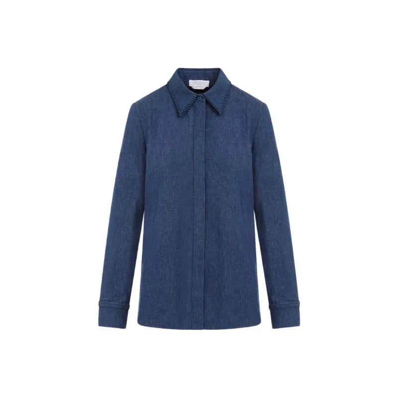 GABRIELA HEARST Delmer Denim Shirt-0