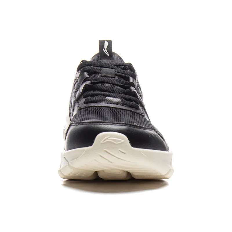 LiNing Cushioning, Abrasion Resistant, Breathable, Lightweight Low Top Sprint Running Shoes Women's Black-4