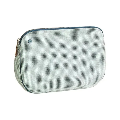 hermes travel Echappee Cotton Clutch Toiletry Bag Small Size Unisex Marine Blue