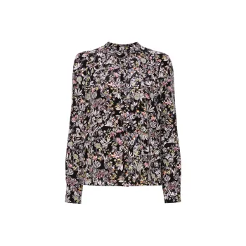 Zadig & Voltaire Tchin Kaya Floral print Blouse