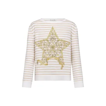 DIOR Knitwear Women's White Gold