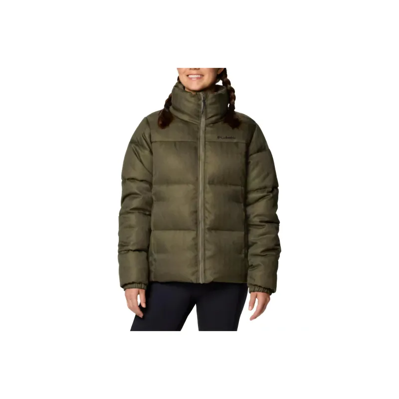 Columbia Puffect Herringbone Omni-Shield Thermarator Jacket Women's Green-0