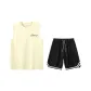 2-Piece Set (Apricot Top+Black Pants)