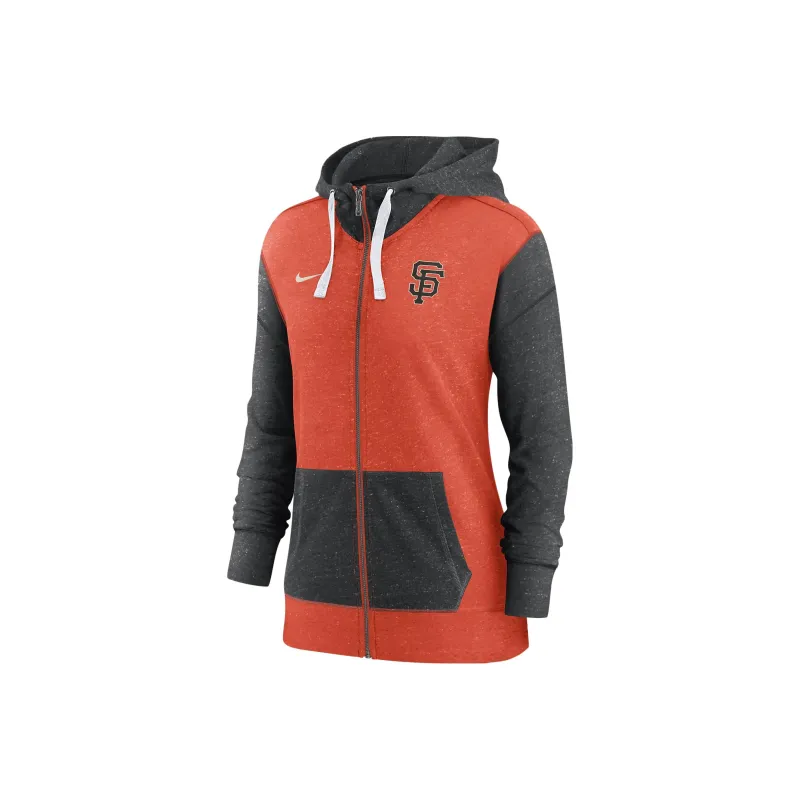 Nike Jackets Women's Multicolor Black & Orange-0