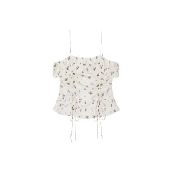 GANNI Draped Top