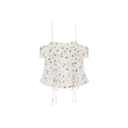 GANNI Draped Top