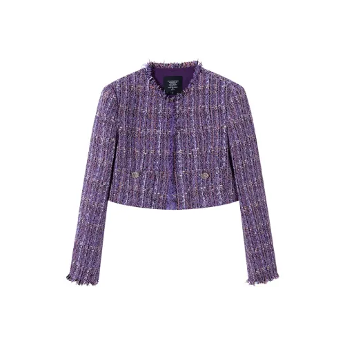 Ouyang Jackets Coats Women's Plum