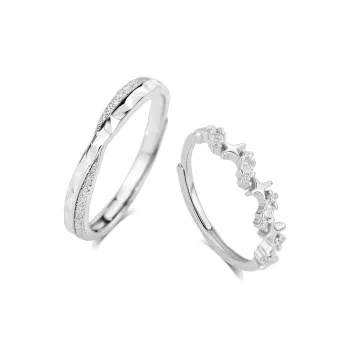 BLANK IN BLANK Sterling Silver Rings Unisex