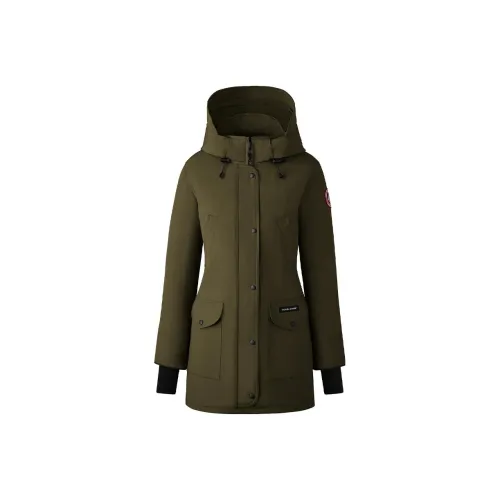 Canada Goose Women's Trillium Parka Heritage Jacket Classic Fit Military Green