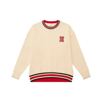 HAZZYS Sweatshirt Women's Beige Yellow