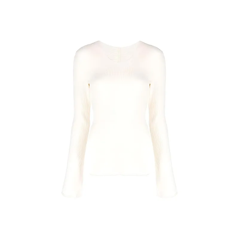 Axel Arigato Open back Ribbed Knit Jumper-0