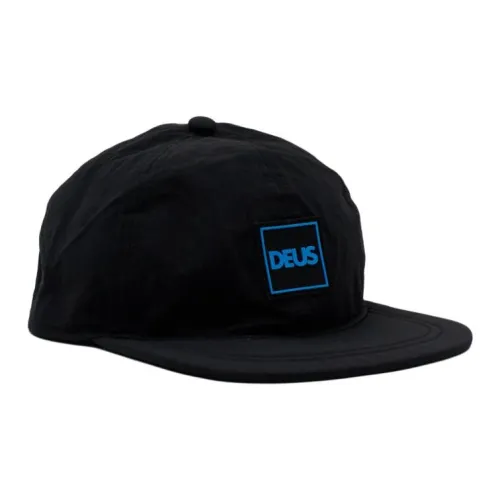 Deus Ex Machina Cotton Baseball Caps Unisex Black