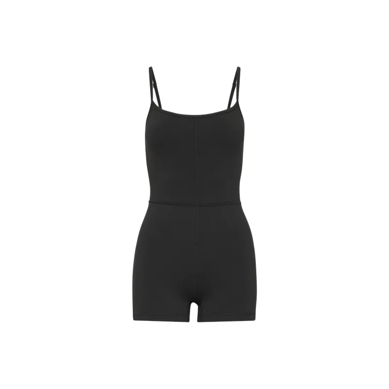 ARITZIA Golden LIFE Divinity 3' Romper Bodysuits Women's Black-0