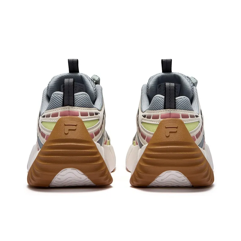 FILA FUSION BONE II Spinal Bone Shoe 2nd Generation Low Top Casual Shoes Women's Mustard Yellow-2