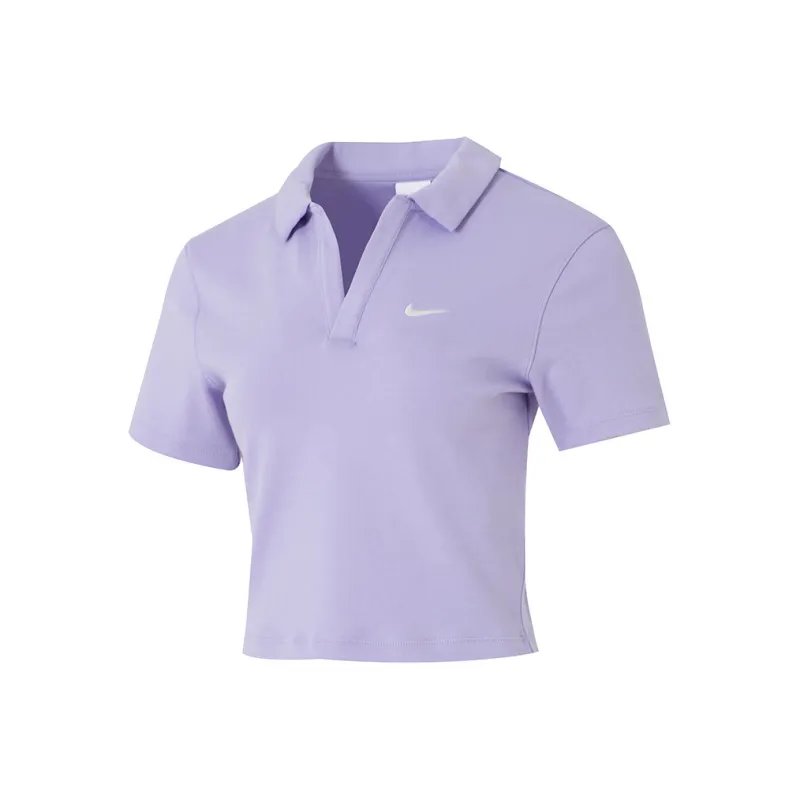 Nike Polo Shirts Women's Purple-0