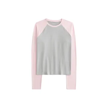 Hollister T-Shirt Women's Pink Gray