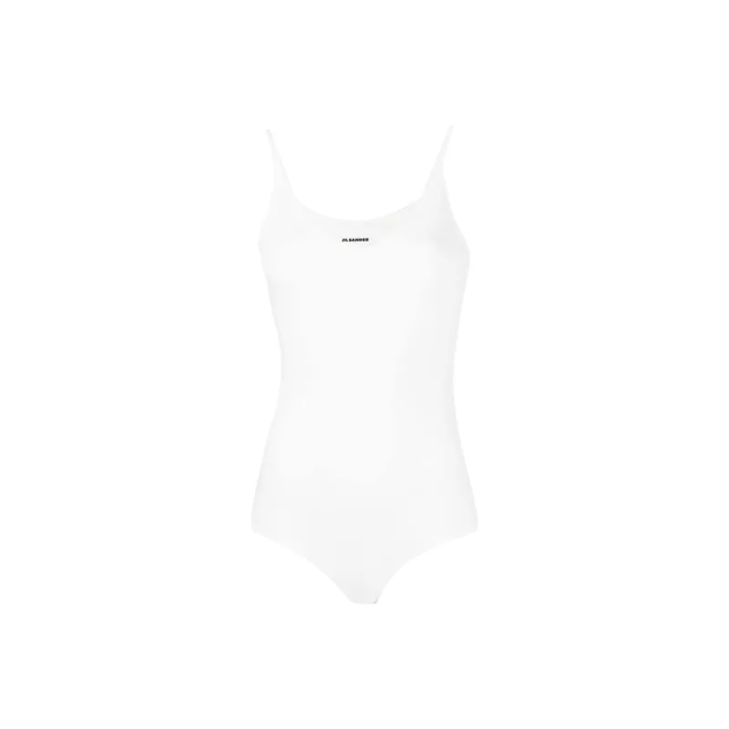 JIL SANDER Sleeveless Stretch Bodysuit-0