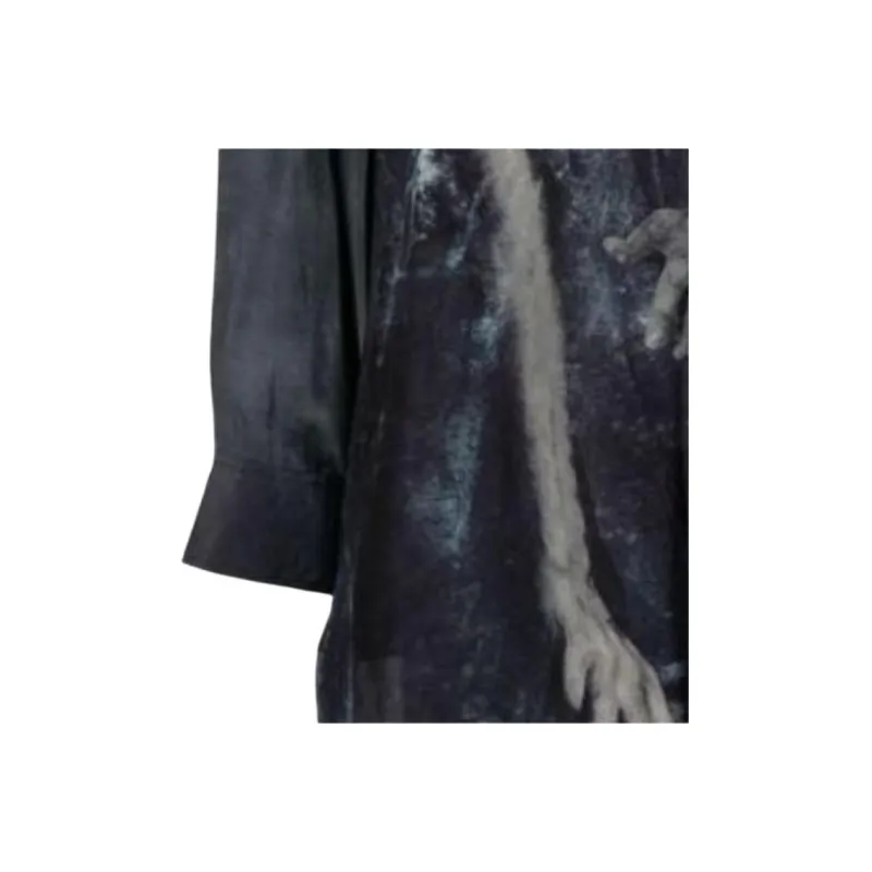 Yohji Yamamoto FW22 Shirt Men's Navy-4
